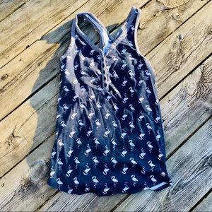 Old Navy Flamingo Tank